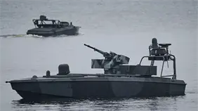 Ucrania y Portugal acuerdan producir juntos drones mar&iacute;timos ucranianos