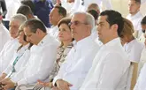 Presidente Abinader inaugura viviendas, escuela y hospital en Hato del Yaque, Santiago