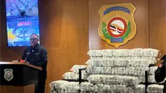 DNCD confisca otros 251 paquetes de presunta coca&iacute;na en el muelle de Haina Oriental
