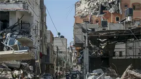 Mueren dos adolescentes gazat&iacute;es al derrumbarse una casa bombardeada por Israel