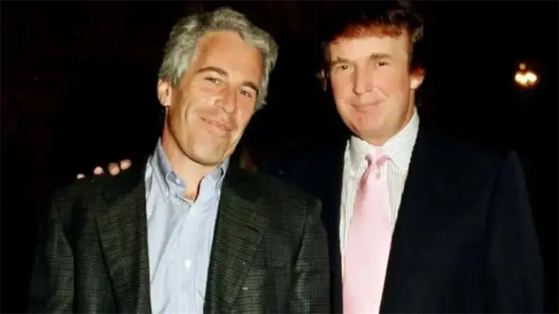 Trump no tiene que ver en el retiro de fotos publicadas en caso Epstein, según Justicia
