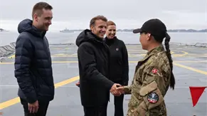 Macron sale en defensa de la soberan&iacute;a danesa de Groenlandia frente a Trump