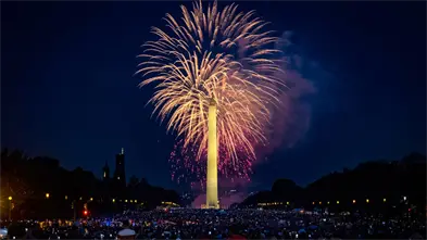 Iluminar&aacute;n obelisco de Washington en Nochevieja para festejo del 250 aniversario de EE.UU.