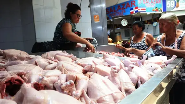Libra de pollo sobrepasa los 100 pesos por escasez 