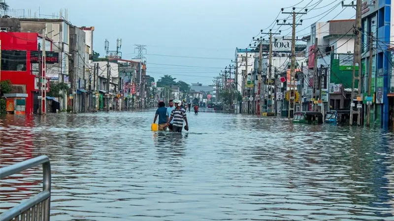 La India dará 450 millones de dólares para ayudar a Sri Lanka tras devastación del ciclón