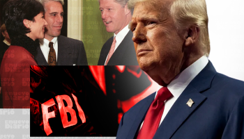 Trump dice que odia que salgan im&aacute;genes de Bill Clinton con Epstein