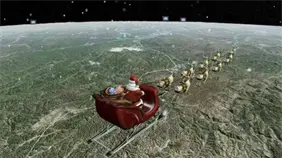 Santa Claus en la mira del Pent&aacute;gono: 70 a&ntilde;os rastreando su trineo por un error