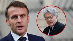 Macron eleva el tono contra Estados Unidos por medidas aplicadas a Breton y otros europeos