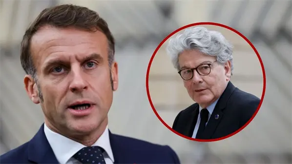 Macron eleva el tono contra Estados Unidos por medidas aplicadas a Breton y otros europeos