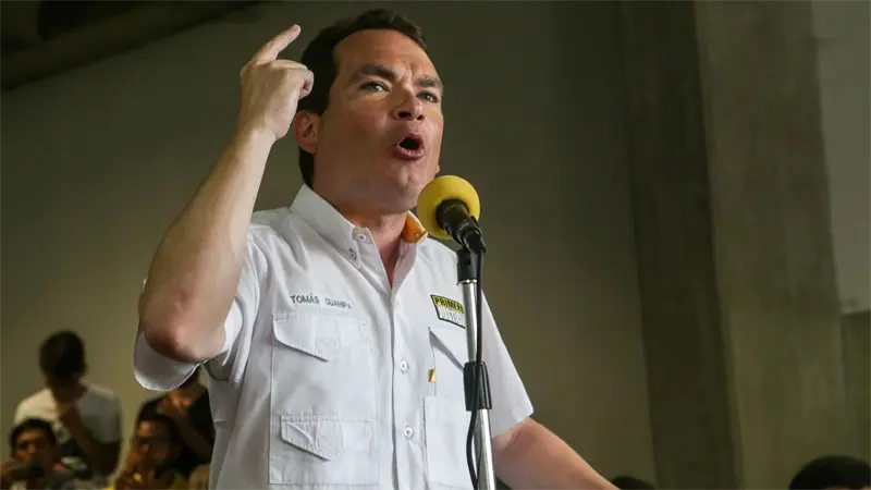 Diputado Tomás Guanipa denuncia situación de presos políticos en Venezuela durante Navidad