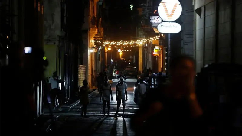 El mayor apagón del día de Navidad en Cuba dejará sin corriente a la vez al 60 % del país