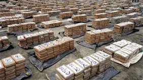 Hallan tres toneladas de droga en una finca de un municipio en Ecuador