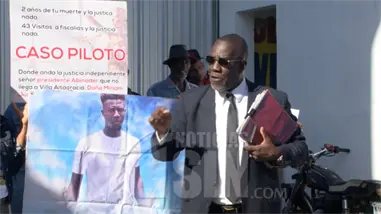 Exigen someter ayudante fiscal por muerte de su expareja en Villa Altagracia Exigen someter ayudante fiscal por muerte de su expareja en Villa Altagracia