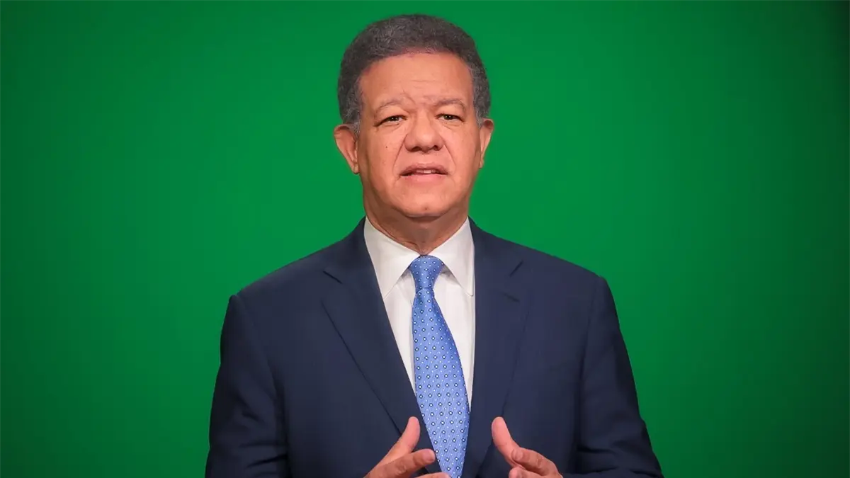 Expresidente de la República y líder del partido Fuerza del Pueblo, Leonel Fernández.