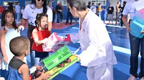 Voluntariado Banreservas celebra la Navidad con jornada de entrega de juguetes en la zona norte Voluntariado Banreservas celebra la Navidad con jornada de entrega de juguetes en la zona norte