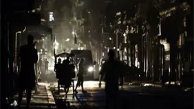 El mayor apag&oacute;n de este lunes en Cuba dejar&aacute; a la vez sin corriente al 55 % del pa&iacute;s