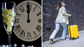 De las 12 uvas a la maleta: las c&aacute;balas m&aacute;s populares para recibir el A&ntilde;o Nuevo