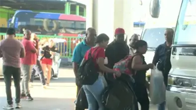 Aumenta el desplazamiento de viajeros hacia el interior del pa&iacute;s por fiestas de fin de a&ntilde;o