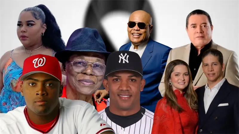 Figuras que fallecieron en 2025: artistas, comunicadores y v&iacute;ctimas del Jet Set