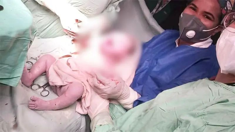 Joven de 16 años da a luz al primer bebé de 2026 en la Maternidad La Altagracia