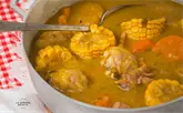 El sancocho reina en el recalentdo en los barrios del Gran Santo Domingo