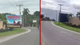 Denuncian peligro por valla que obstruye visibilidad en carretera de Sabana Grande de Boy&aacute;