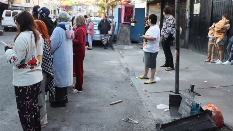 Un fuerte sismo de magnitud 6,5 sacude el centro de México