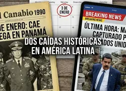 3 de enero: Una fecha compartida por dos ca&iacute;das hist&oacute;ricas en Am&eacute;rica Latina, Maduro y Noriega