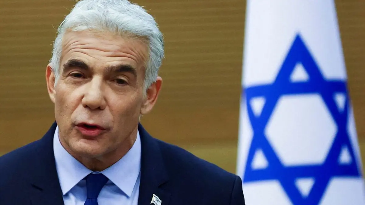 El líder de la oposición de Israel, Yair Lapid. Imagen fuente externa.