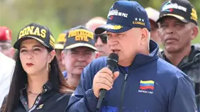 Diosdado Cabello, el rostro del ala militar que sostiene al Gobierno chavista Diosdado Cabello, el rostro del ala militar que sostiene al Gobierno chavista
