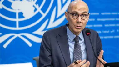 El jefe de DDHH de ONU pide moderación y respetar el derecho internacional en Caracas El jefe de DDHH de ONU pide moderación y respetar el derecho internacional en Caracas