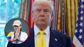 Trump dice que analizará una posible presidencia de Machado en Venezuela Trump dice que analizará una posible presidencia de Machado en Venezuela