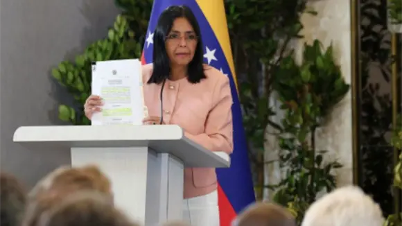 La vicepresidenta de Venezuela asegura que Nicolás Maduro es el único presidente de ese país