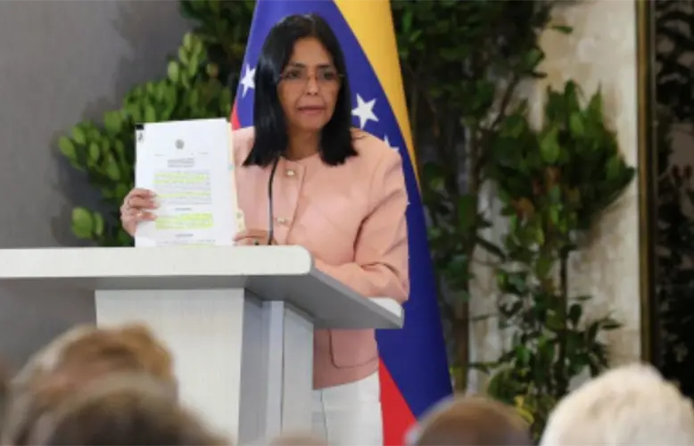 La vicepresidenta de Venezuela asegura que Nicolás Maduro es el único presidente de ese país