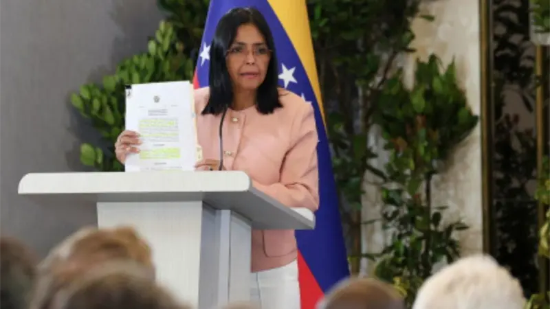 La vicepresidenta de Venezuela asegura que Nicolás Maduro es el único presidente de ese país