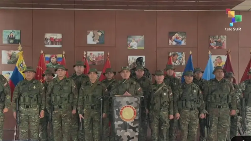 Fuerza Armada respalda a Delcy Rodr&iacute;guez y asegura que garantizar&aacute; gobernabilidad