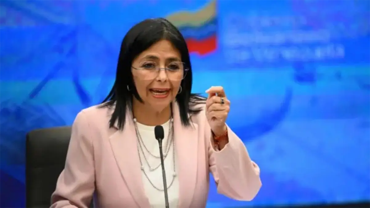 Vicepresidenta ejecutiva de Venezuela, Delcy Rodríguez.