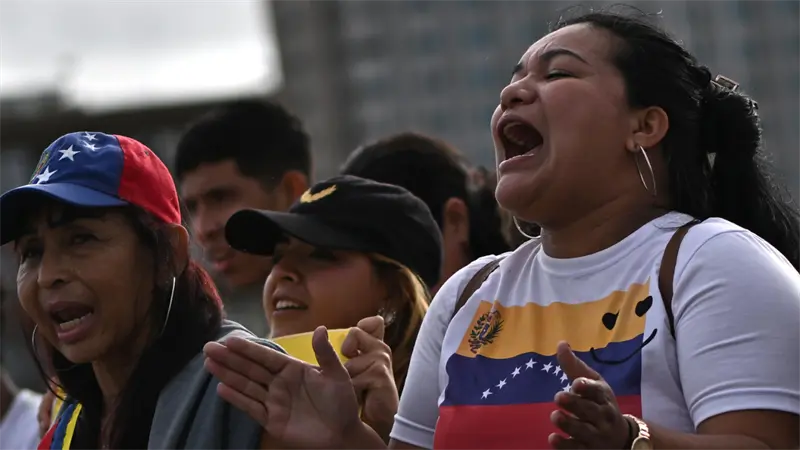 Cientos de brasile&ntilde;os se manifiestan para pedir la liberaci&oacute;n de Maduro