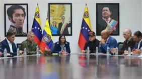 Delcy Rodr&iacute;guez, l&iacute;der interina de Venezuela, figura en la lista de sancionados por la UE
