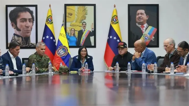 Delcy Rodr&iacute;guez, l&iacute;der interina de Venezuela, figura en la lista de sancionados por la UE