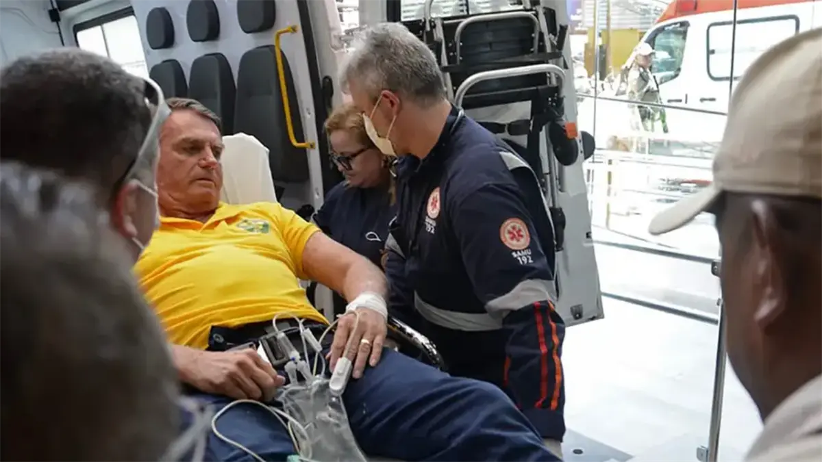 Bolsonaro sufre heridas leves tras una caída en su celda
