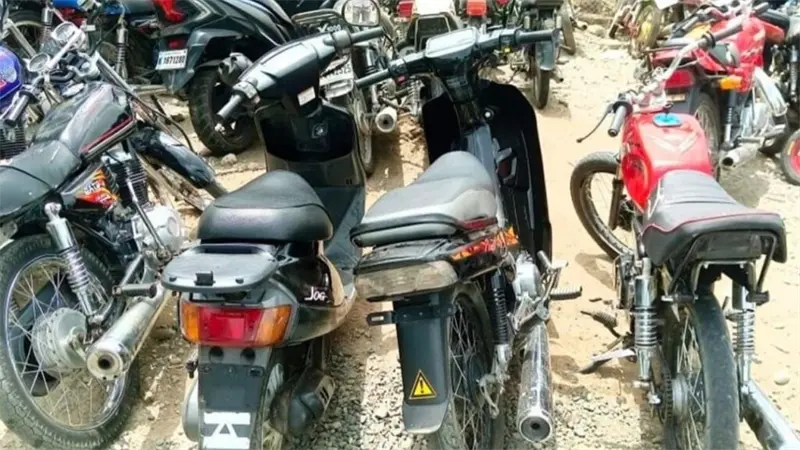 Policía recupera 13 motocicletas durante operativos nacionales en inicio de 2026