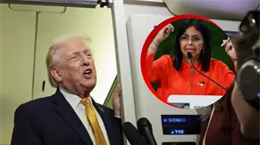 Trump asegura que Delcy Rodr&iacute;guez est&aacute; cooperando con EE.UU.