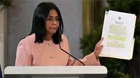 Delcy Rodr&iacute;guez, frente al reto de mantener unido el chavismo bajo la sombra de EE.UU.