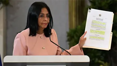 Delcy Rodríguez, frente al reto de mantener unido el chavismo bajo la sombra de EE.UU. Delcy Rodríguez, frente al reto de mantener unido el chavismo bajo la sombra de EE.UU.