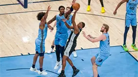 El tap&oacute;n de Aldama, alianza Doncic-LeBron y la peor racha de los Pacers