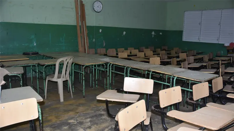 Alto ausentismo marca el inicio del a&ntilde;o escolar en centros del Gran Santo Domingo