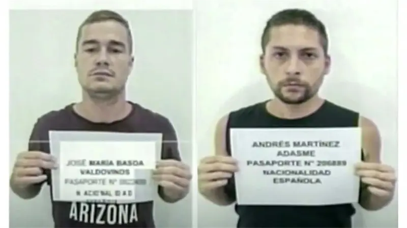 Confirmadas las identidades de los cinco espa&ntilde;oles liberados de c&aacute;rceles de Venezuela