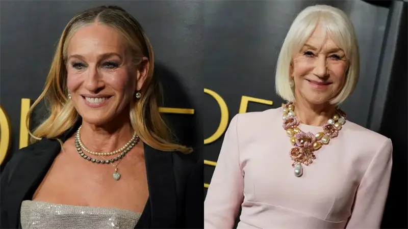 Sarah Jessica Parker y Helen Mirren, premiadas con los Globos de Oro honoríficos