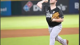 Leones del Escogido vencen 5-0 a Gigantes del Cibao en estadio Juli&aacute;n Javier